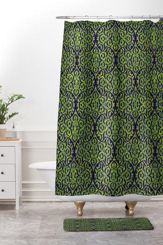 Wagner Campelo Damask 2 Shower Curtain And Mat