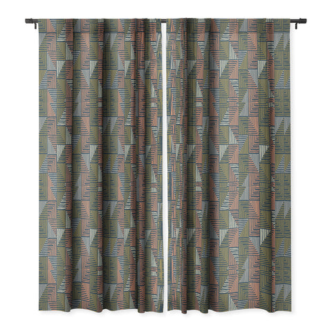 Wagner Campelo FACOIDAL 1 Blackout Window Curtain