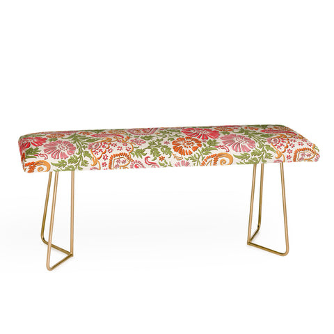 Wagner Campelo Floral Cashmere 2 Bench