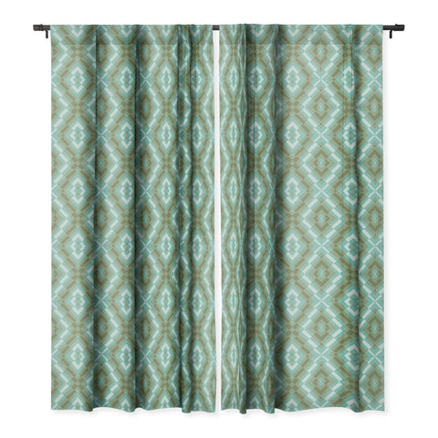 Wagner Campelo Fragmented Mirror 2 Blackout Window Curtain