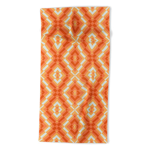 Wagner Campelo Fragmented Mirror 4 Beach Towel