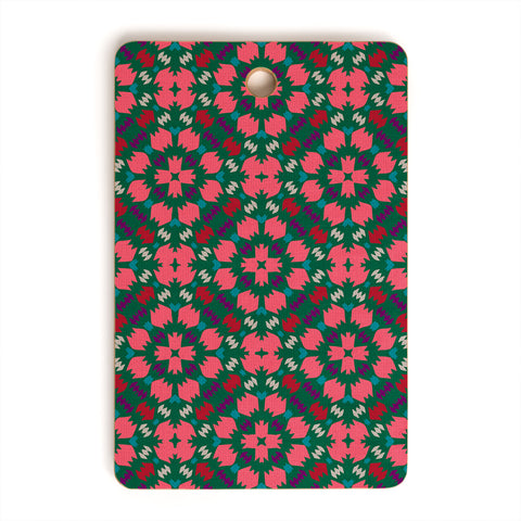 Wagner Campelo FREE NOMADIC CORAL Cutting Board Rectangle
