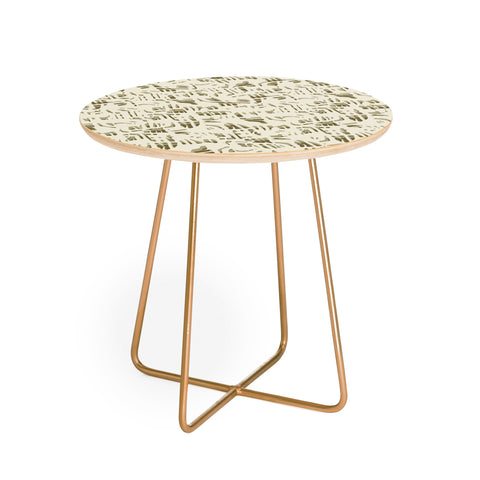 Wagner Campelo Gobi 4 Round Side Table