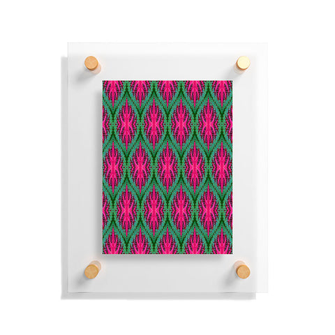 Wagner Campelo Ikat Leaves Floating Acrylic Print