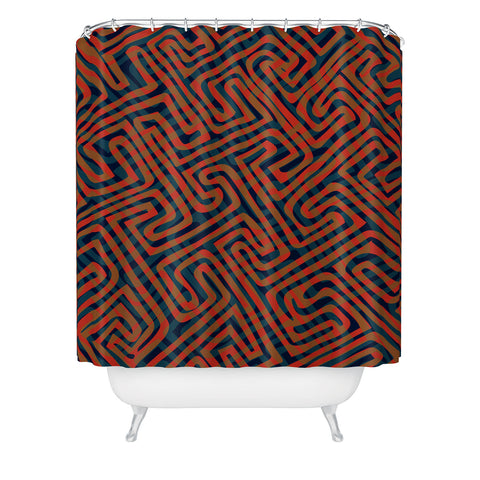 Wagner Campelo Intersect 1 Shower Curtain