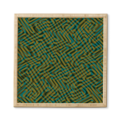 Wagner Campelo Intersect 2 Framed Wall Art