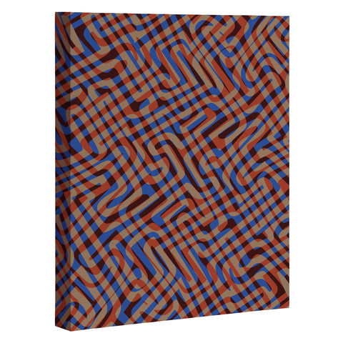 Wagner Campelo Intersect 3 Art Canvas