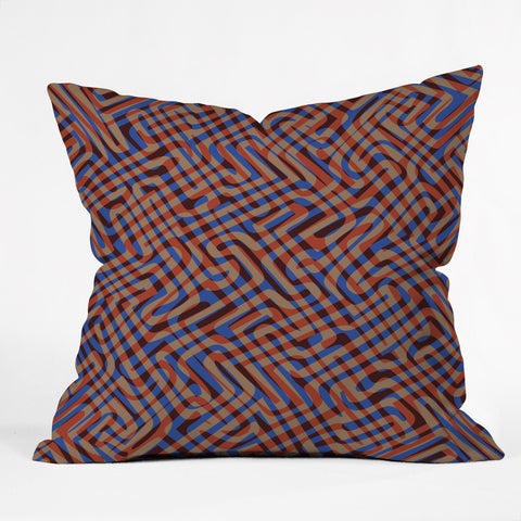 Wagner Campelo Intersect 3 Outdoor Throw Pillow