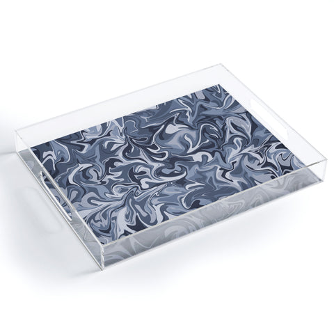 Wagner Campelo MARBLE WAVES INDIE Acrylic Tray