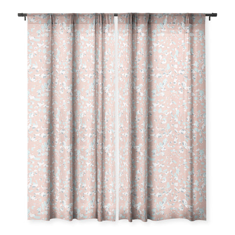 Wagner Campelo MARMORITE CLAMSHELL Sheer Window Curtain