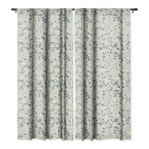 Wagner Campelo MARMORITE LINEN Blackout Window Curtain