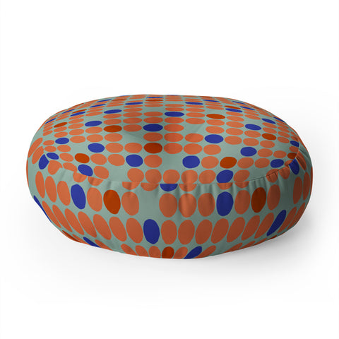 Wagner Campelo MIssing Dots 1 Floor Pillow Round