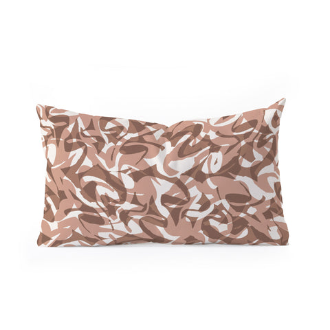 Wagner Campelo NORDICO Brown Oblong Throw Pillow