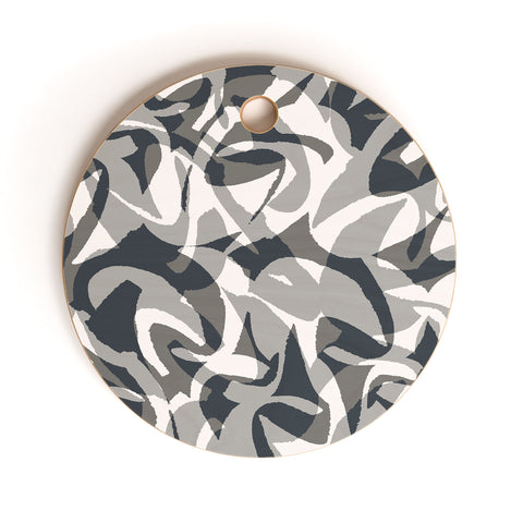 Wagner Campelo NORDICO Gray Cutting Board Round