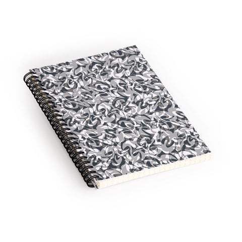 Wagner Campelo NORDICO Gray Spiral Notebook
