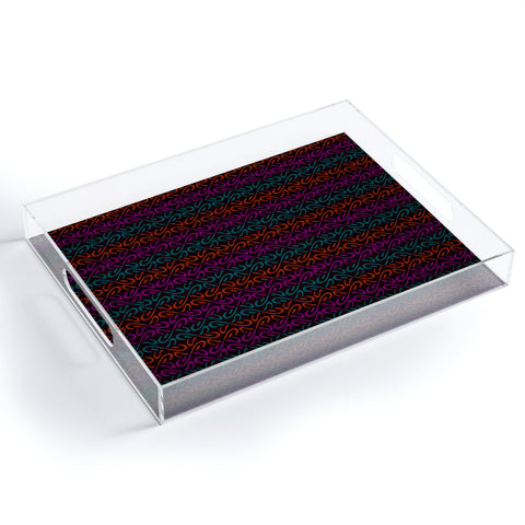 Wagner Campelo Organic Stripes 2 Acrylic Tray