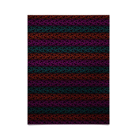Wagner Campelo Organic Stripes 2 Poster