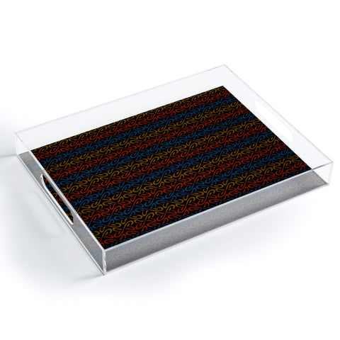 Wagner Campelo Organic Stripes 3 Acrylic Tray