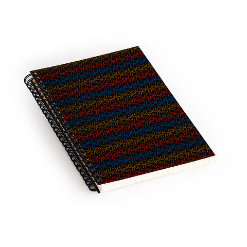 Wagner Campelo Organic Stripes 3 Spiral Notebook