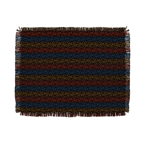 Wagner Campelo Organic Stripes 3 Throw Blanket
