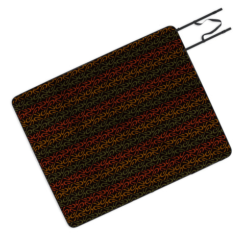 Wagner Campelo Organic Stripes 5 Picnic Blanket
