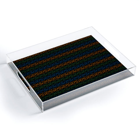 Wagner Campelo Organic Stripes 6 Acrylic Tray