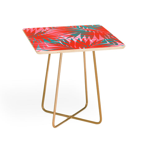Wagner Campelo PALM GEO FLAMINGO Side Table