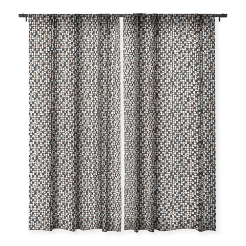 Wagner Campelo Rock Dots 2 Sheer Window Curtain