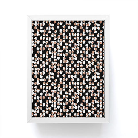 Wagner Campelo Rock Dots 2 Framed Mini Art Print