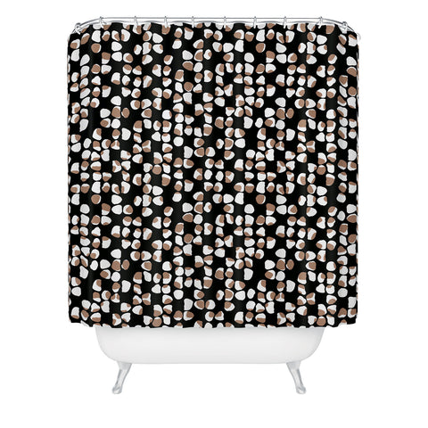 Wagner Campelo Rock Dots 2 Shower Curtain