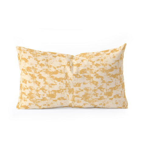 Wagner Campelo Sands in Yellow Oblong Throw Pillow