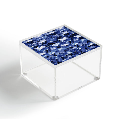 Wagner Campelo SHIBORI STRIPES INDIGO Acrylic Box