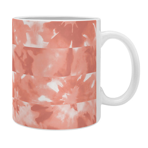 Wagner Campelo SHIBORI STRIPES ROSE Coffee Mug