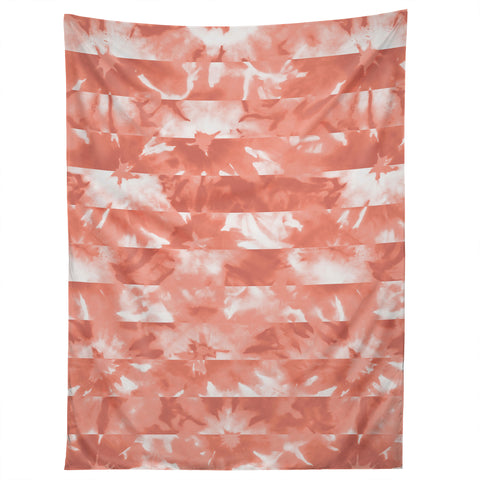 Wagner Campelo SHIBORI STRIPES ROSE Tapestry