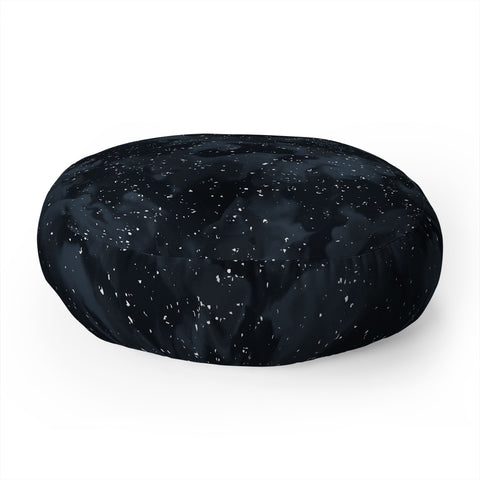 Wagner Campelo SIDEREAL BLACK Floor Pillow Round