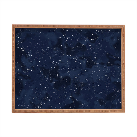 Wagner Campelo SIDEREAL NAVY Rectangular Tray