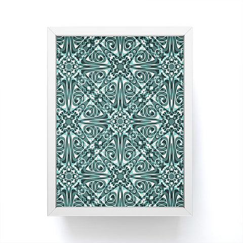 Wagner Campelo TIZNIT Green Framed Mini Art Print