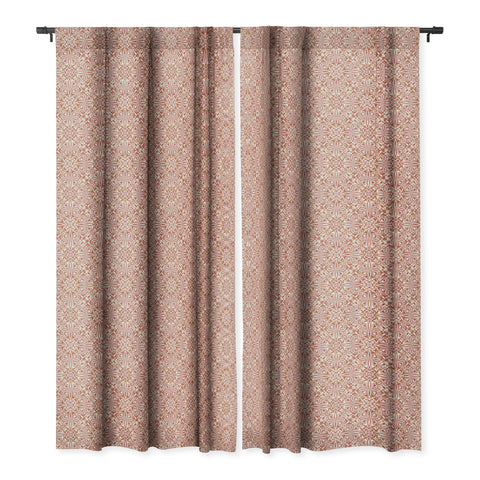 Wagner Campelo TIZNIT Rose Blackout Window Curtain