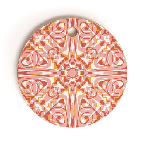Wagner Campelo TIZNIT Rose Cutting Board Round