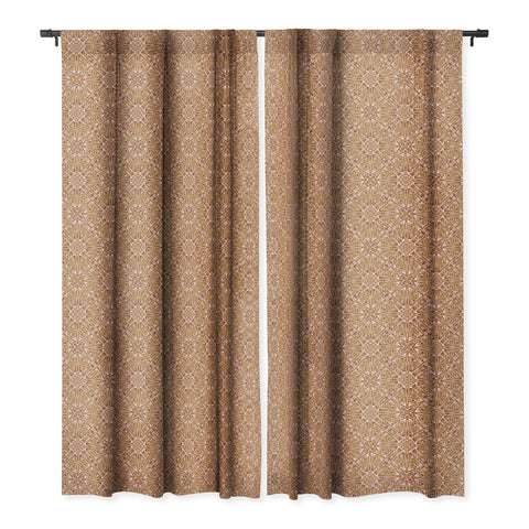 Wagner Campelo TIZNIT Yellow Blackout Window Curtain