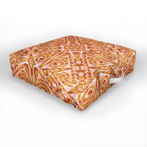 Wagner Campelo TIZNIT Yellow Outdoor Floor Cushion