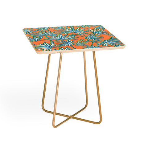 Wagner Campelo TROPIC PALMS ORANGE Side Table