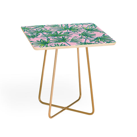 Wagner Campelo TROPIC PALMS ROSE Side Table