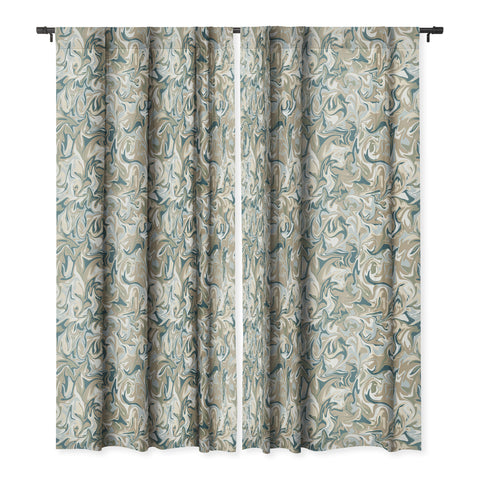 Wagner Campelo Wavesands 2 Blackout Window Curtain