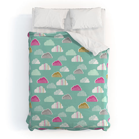 Wendy Kendall Petite Clouds Duvet Cover