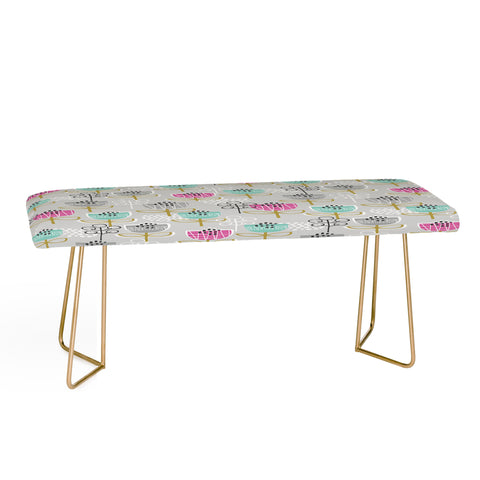 Wendy Kendall Petite Street Floral Bench