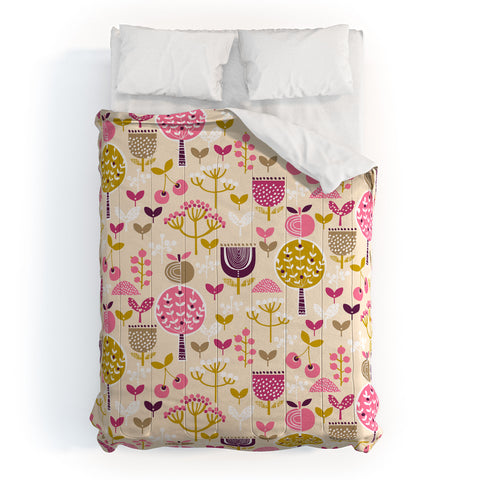 Wendy Kendall Retro Orchard Comforter