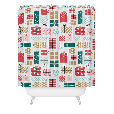 Wendy Kendall wrap it Shower Curtain