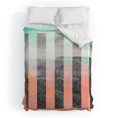 Wesley Bird Canyon Trail Duvet Cover