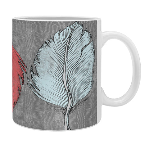 Wesley Bird Feathered Coffee Mug